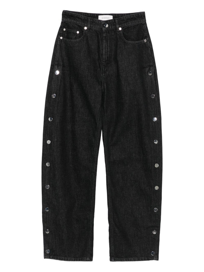Sportmax Jeans Black Cotton