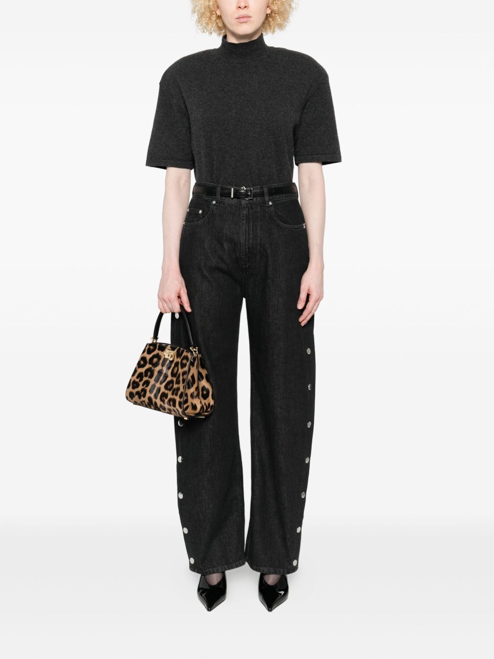 Sportmax Jeans Black Cotton