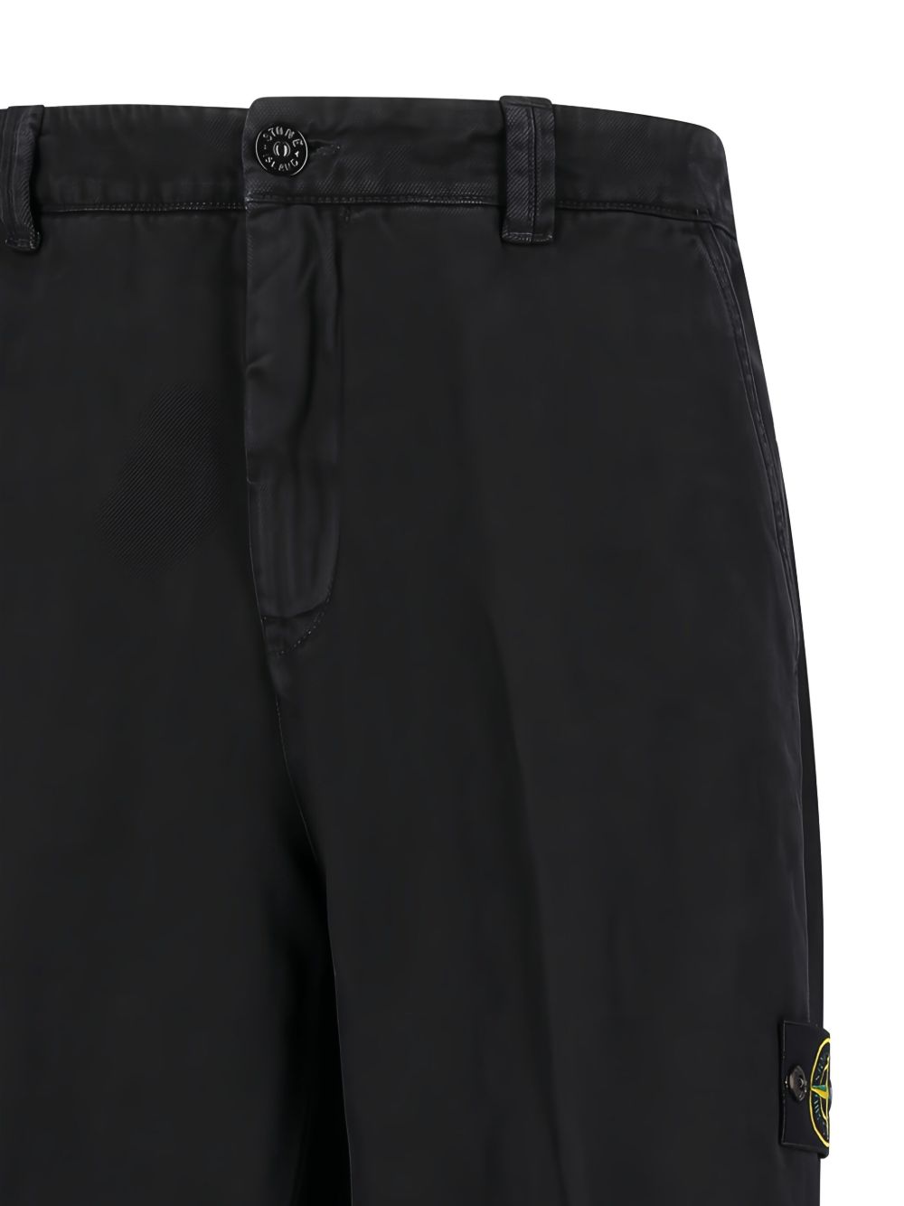 Stone Island Trousers Black Fabric