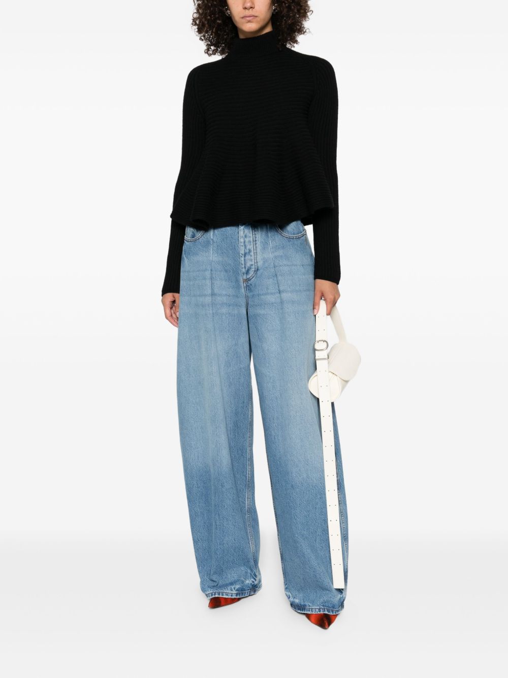 Sportmax Sweaters Black Wool