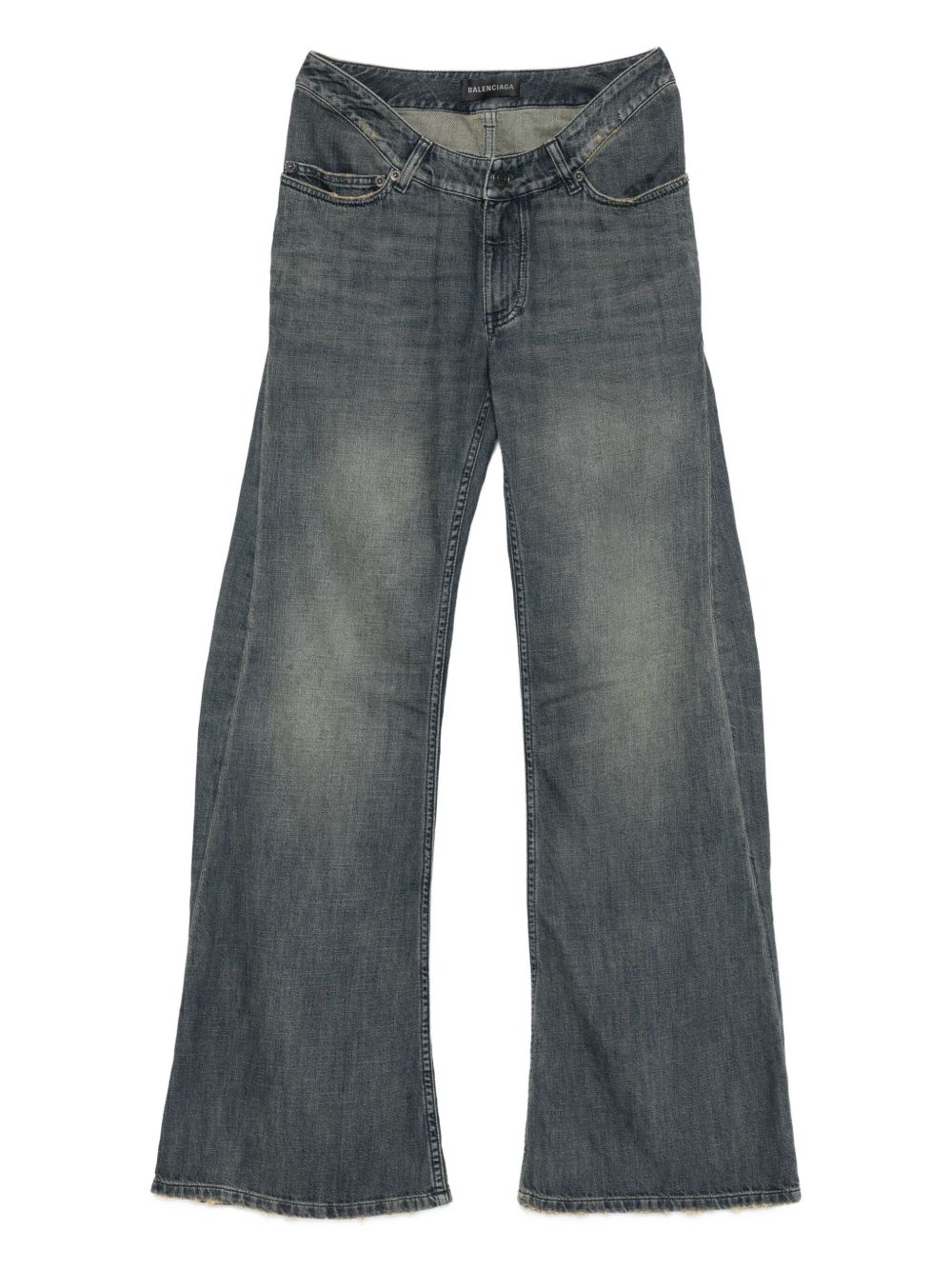 Balenciaga Jeans Grey Coton