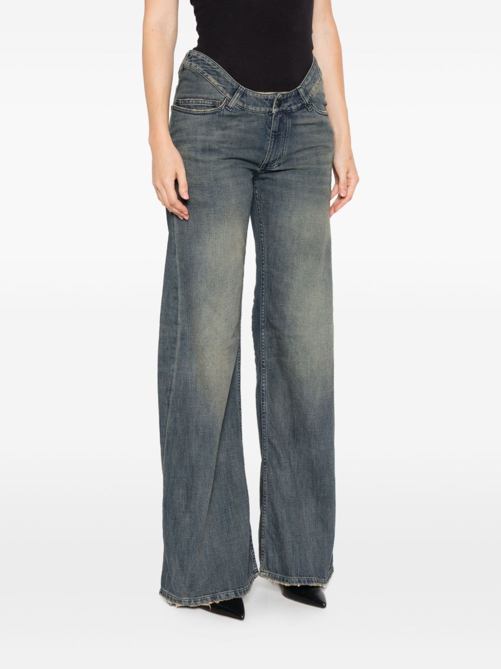 Balenciaga Jeans Grey Coton