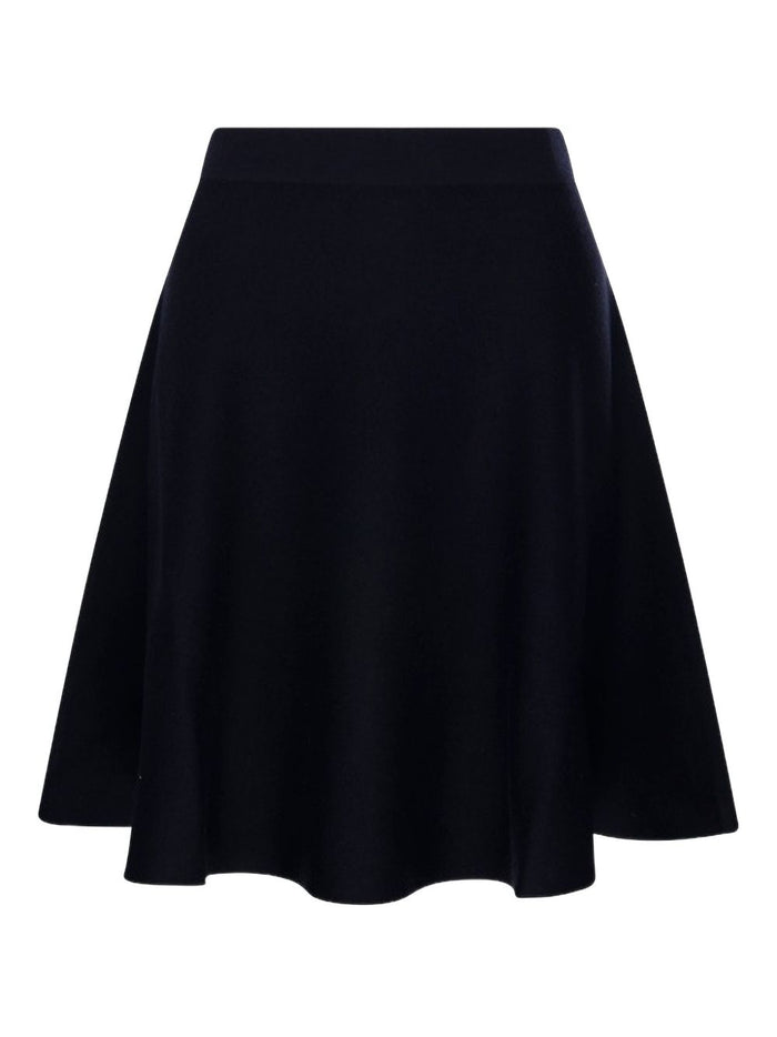 Max Mara Skirts Blue Wool