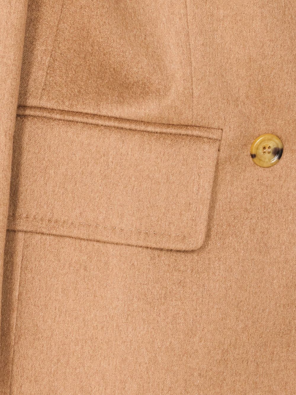 Max Mara Jackets Camel Outer: Hair