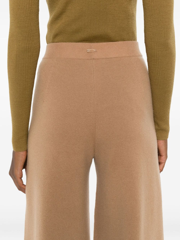 Max Mara Trousers Camel Wool