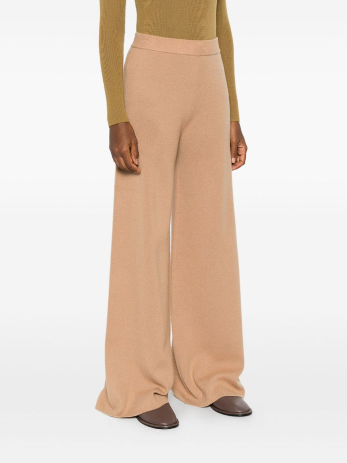 Max Mara Trousers Camel Wool