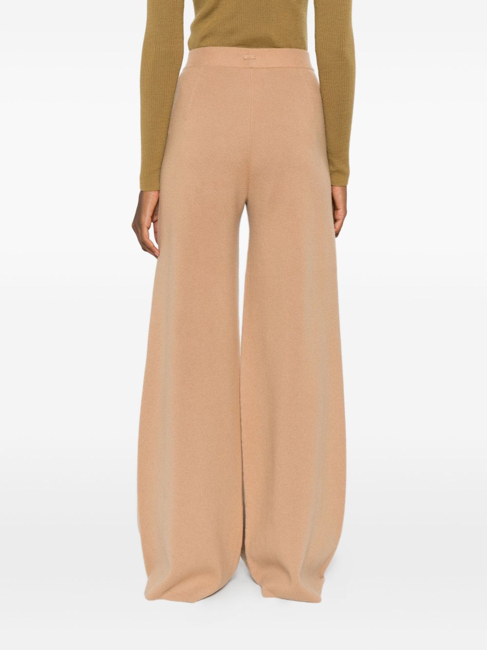 Max Mara Trousers Camel Wool