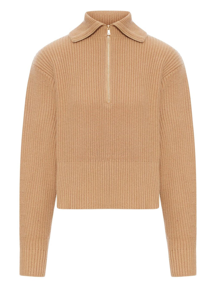 Max Mara T-Shirts And Polos Camel Wool
