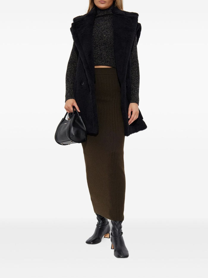 Max Mara Skirts Green Wool