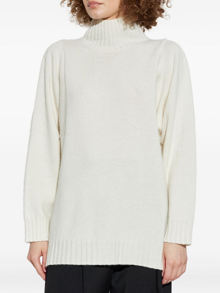 Max Mara Sweaters White Cashmere