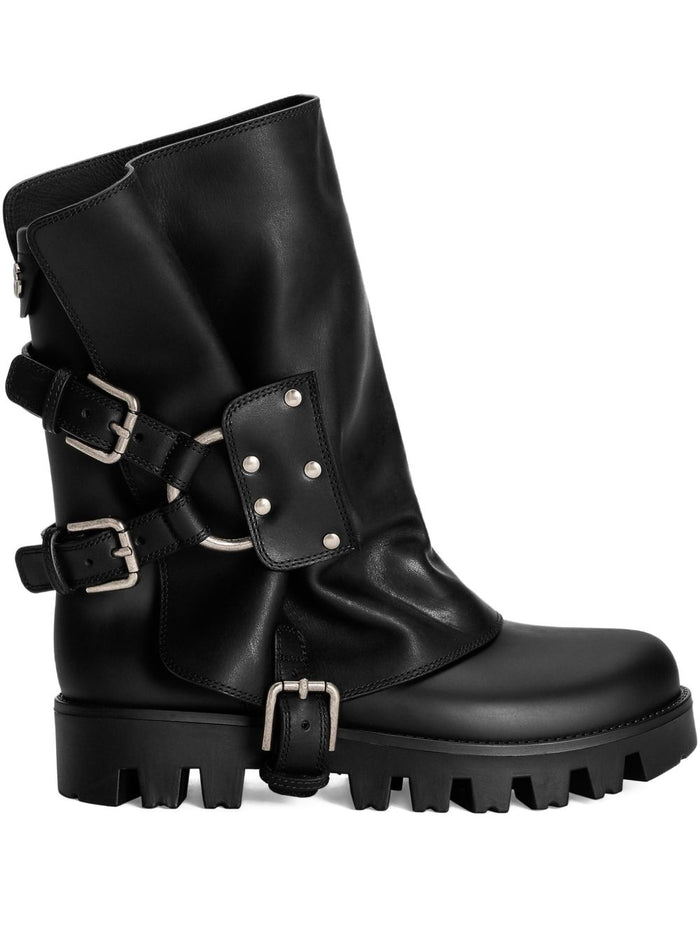 Dolce & Gabbana Boots Black Tu+vitello