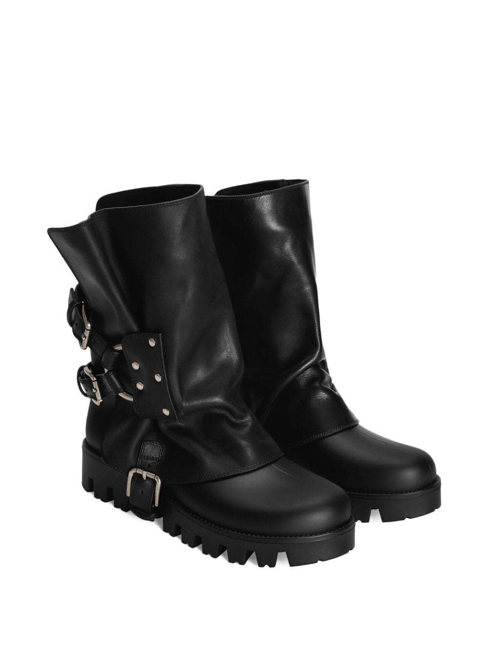 Dolce & Gabbana Boots Black Tu+vitello