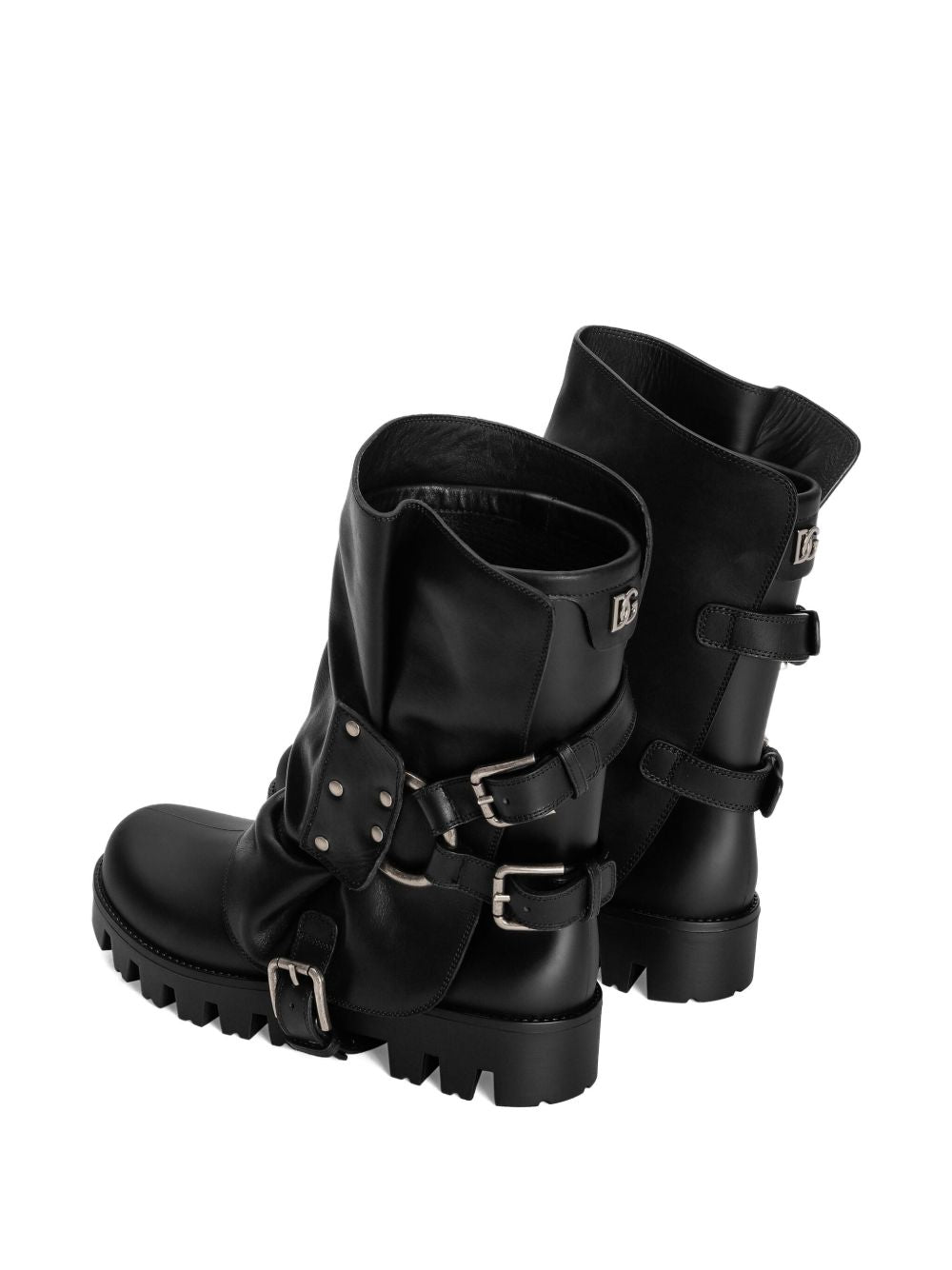 Dolce & Gabbana Boots Black Tu+vitello