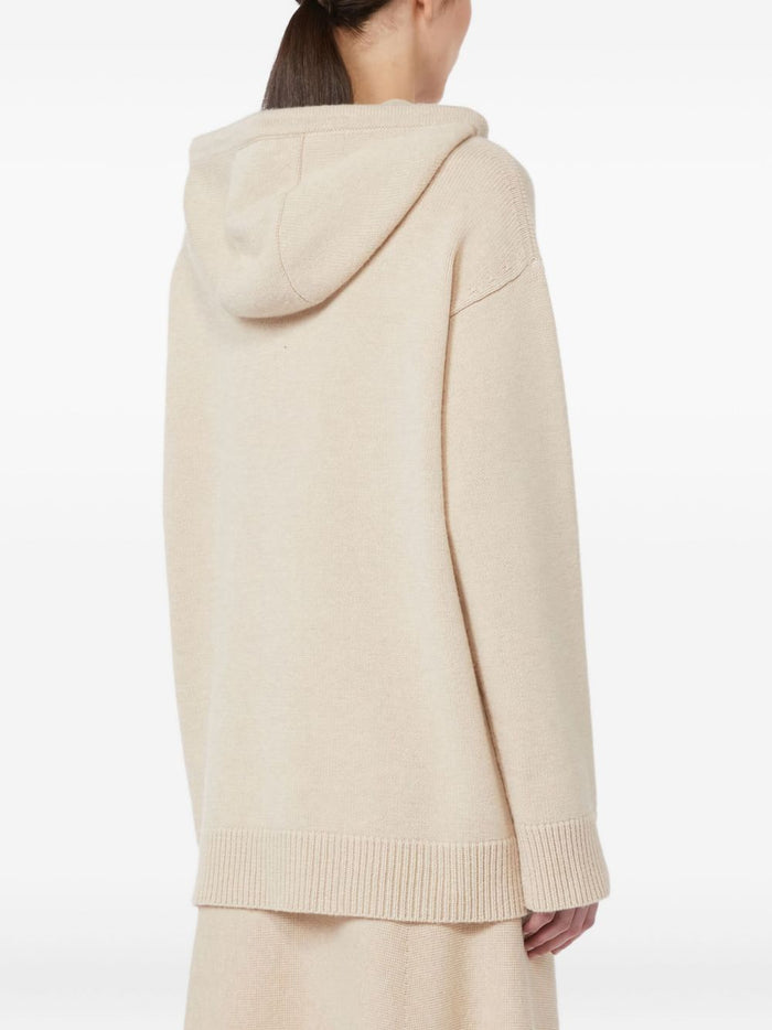 Max Mara Sweaters Beige Wool