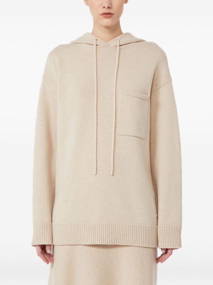 Max Mara Sweaters Beige Wool