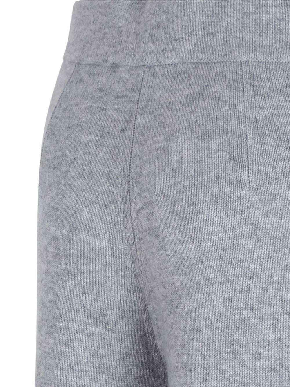 Max Mara Trousers Light Grey Wool