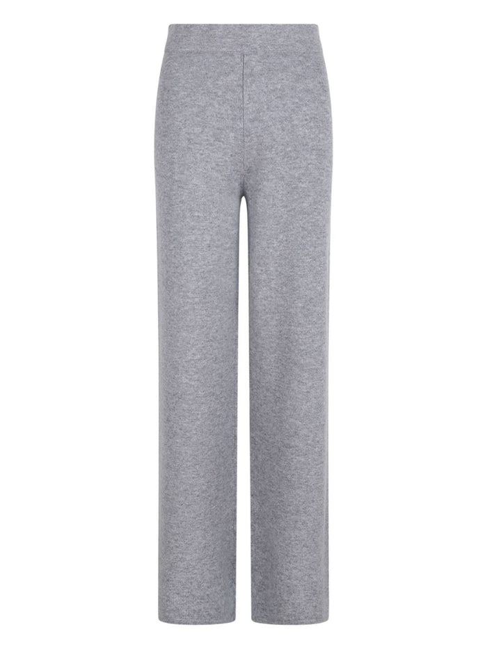Max Mara Trousers Light Grey Wool