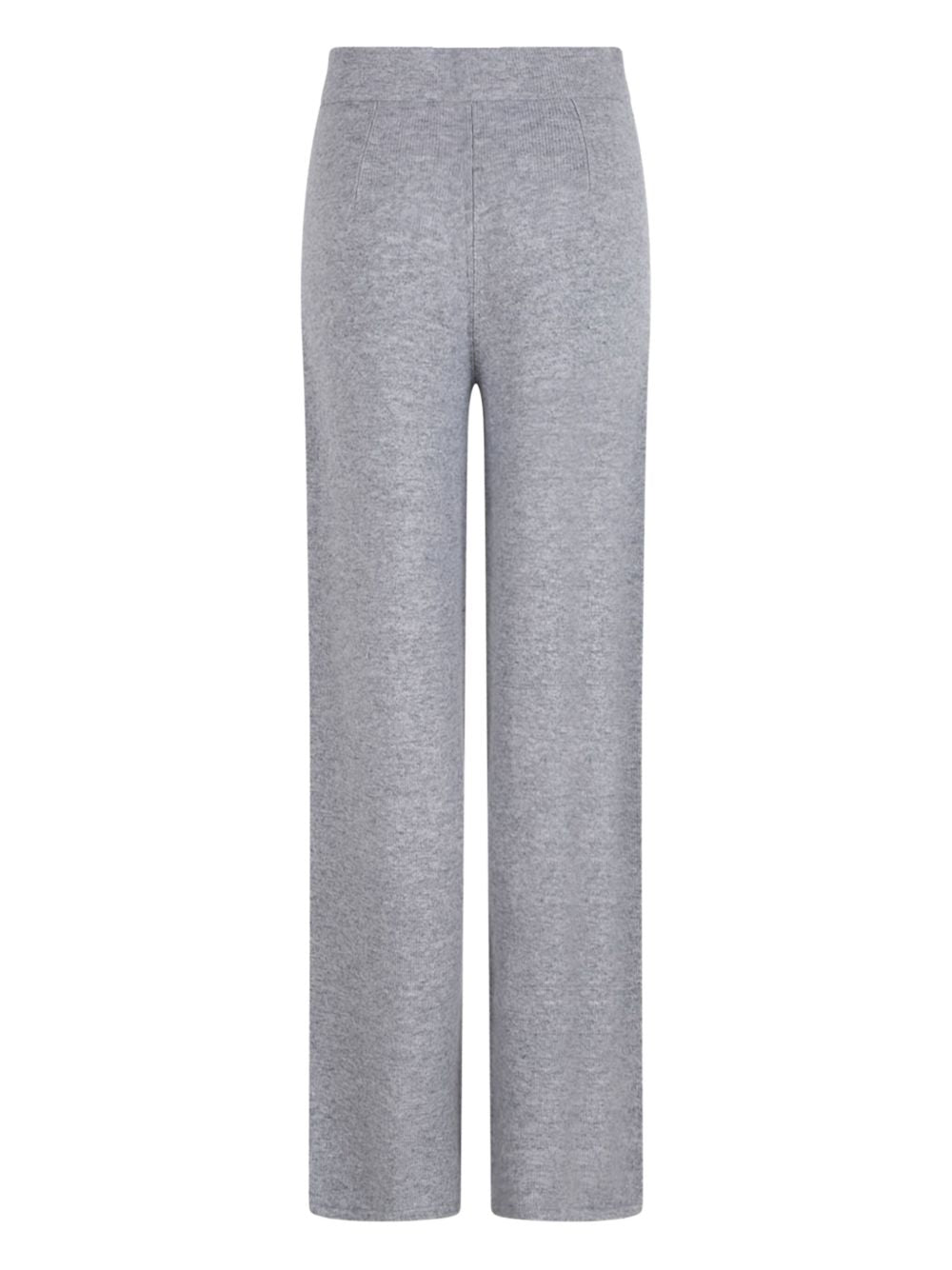 Max Mara Trousers Light Grey Wool