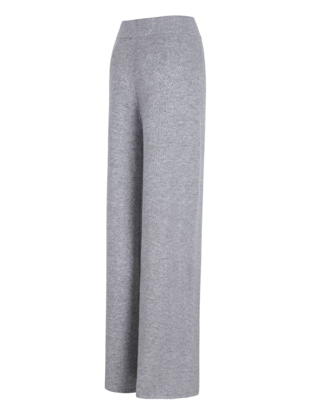 Max Mara Trousers Light Grey Wool