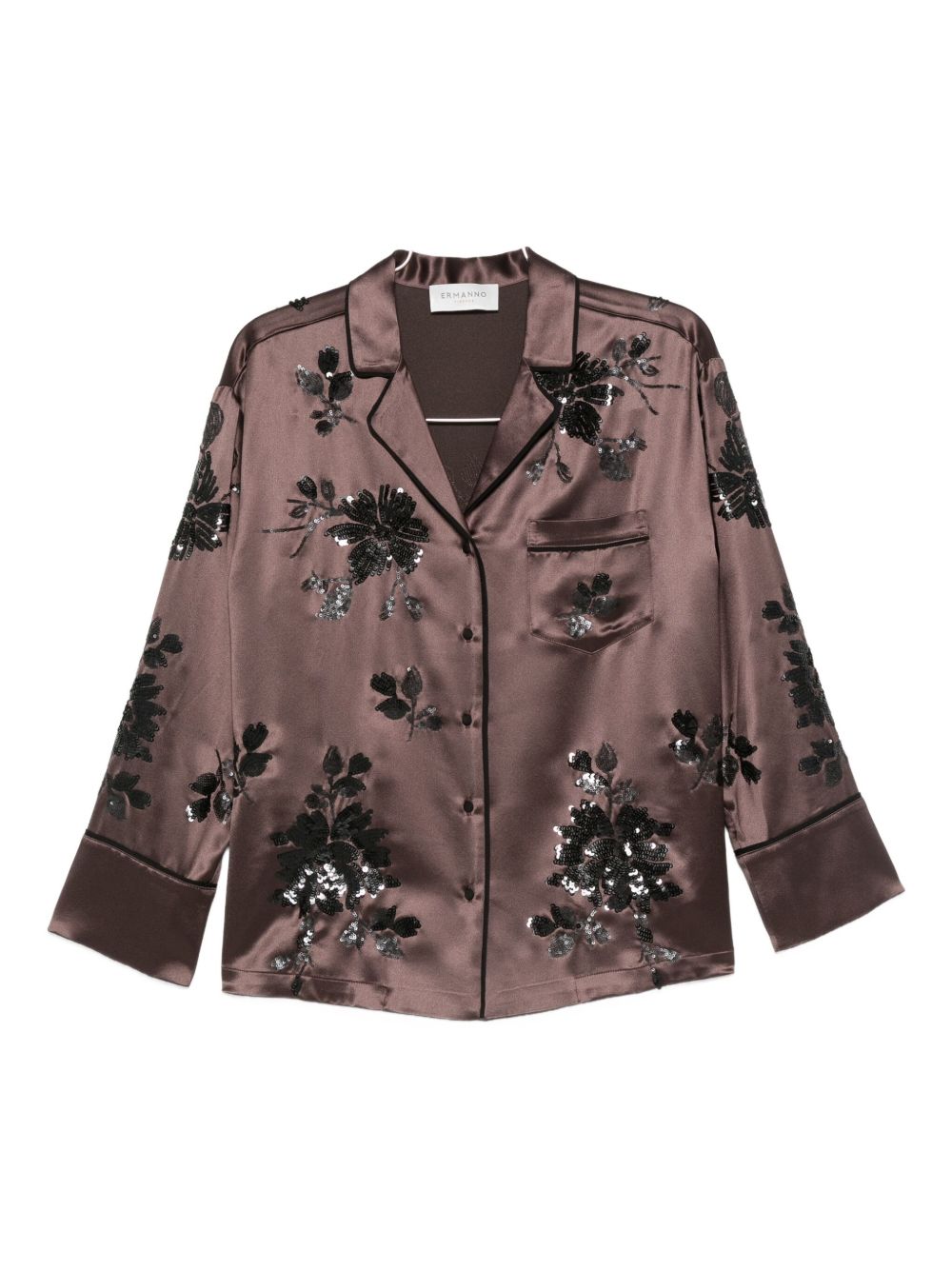 Ermanno Firenze Shirts Brown