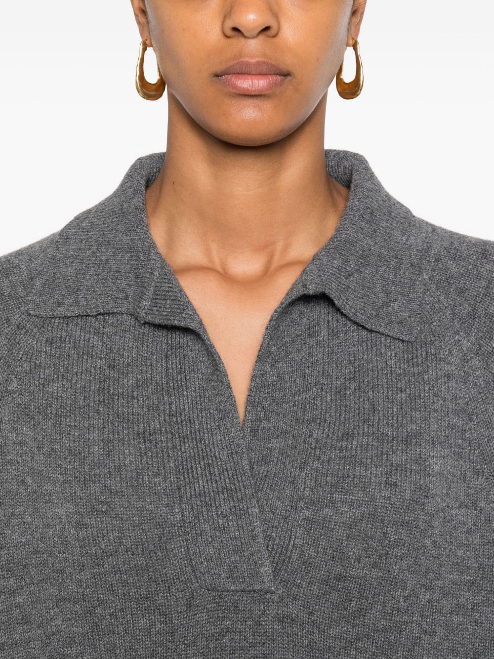 Emporio Armani Capsule T-Shirts And Polos Grigio Cashmere
