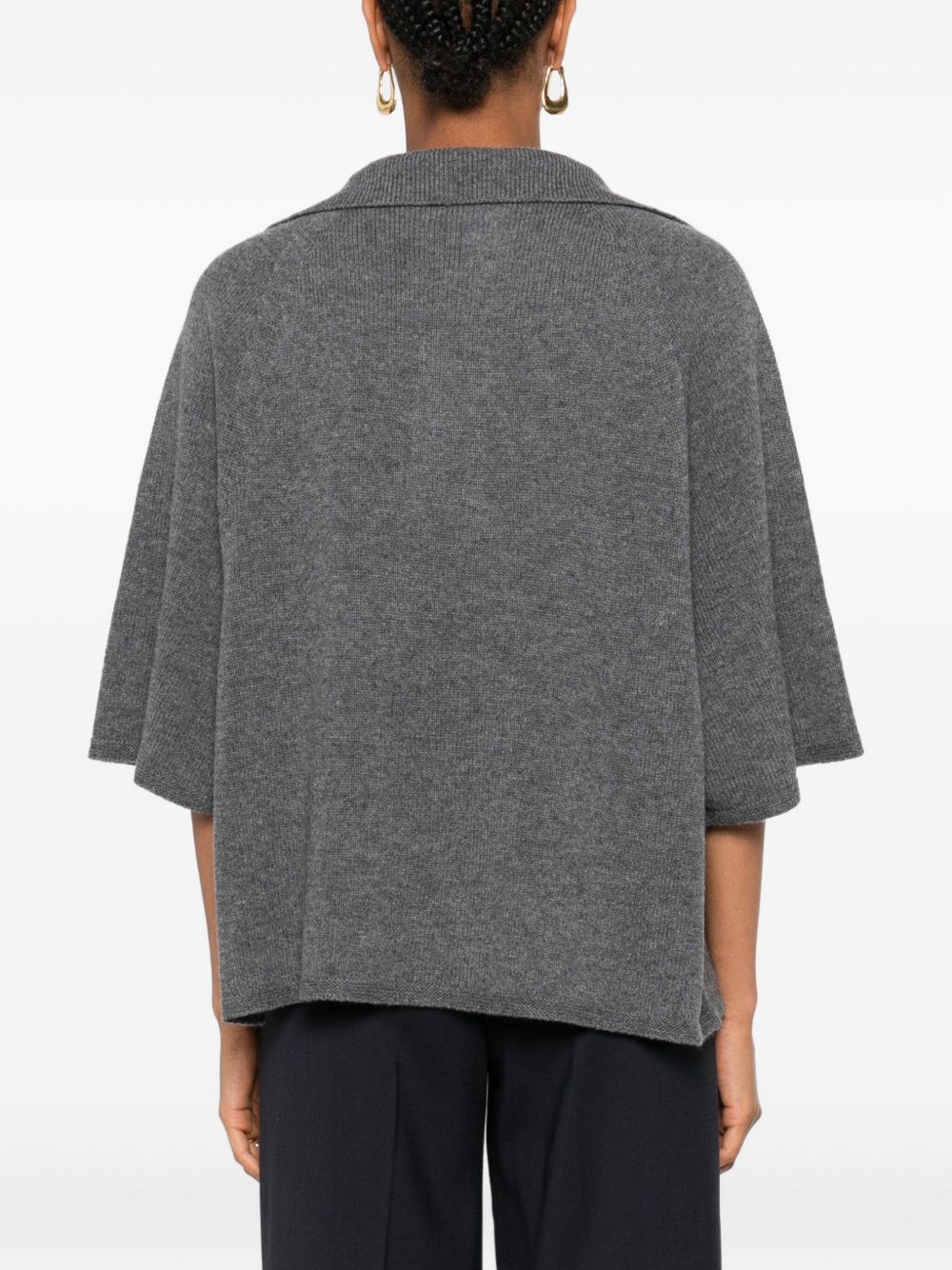 Emporio Armani Capsule T-Shirts And Polos Grigio Cashmere