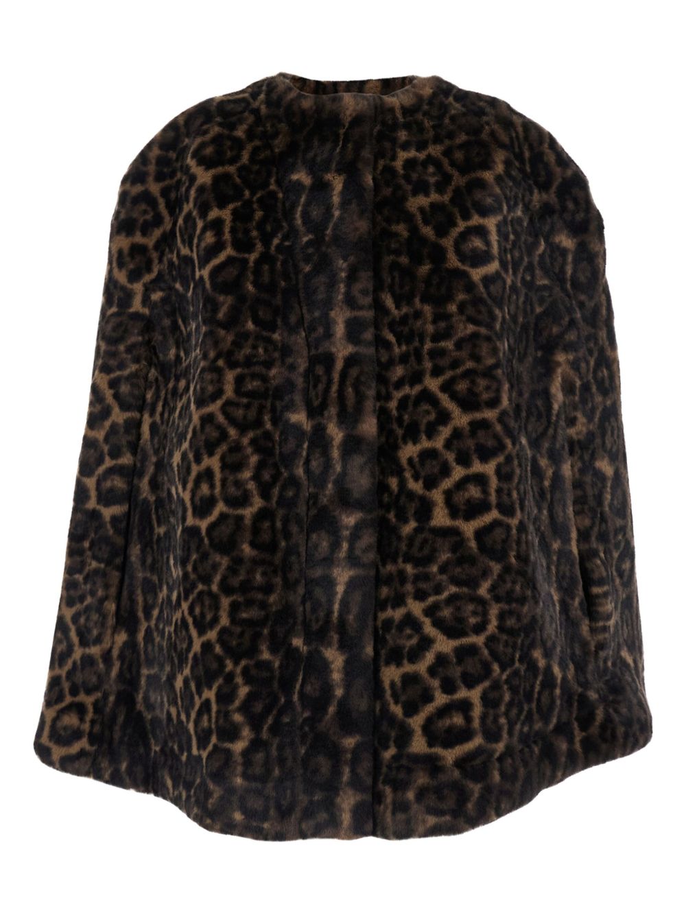 Apparis Jackets Brown Artificial Fur