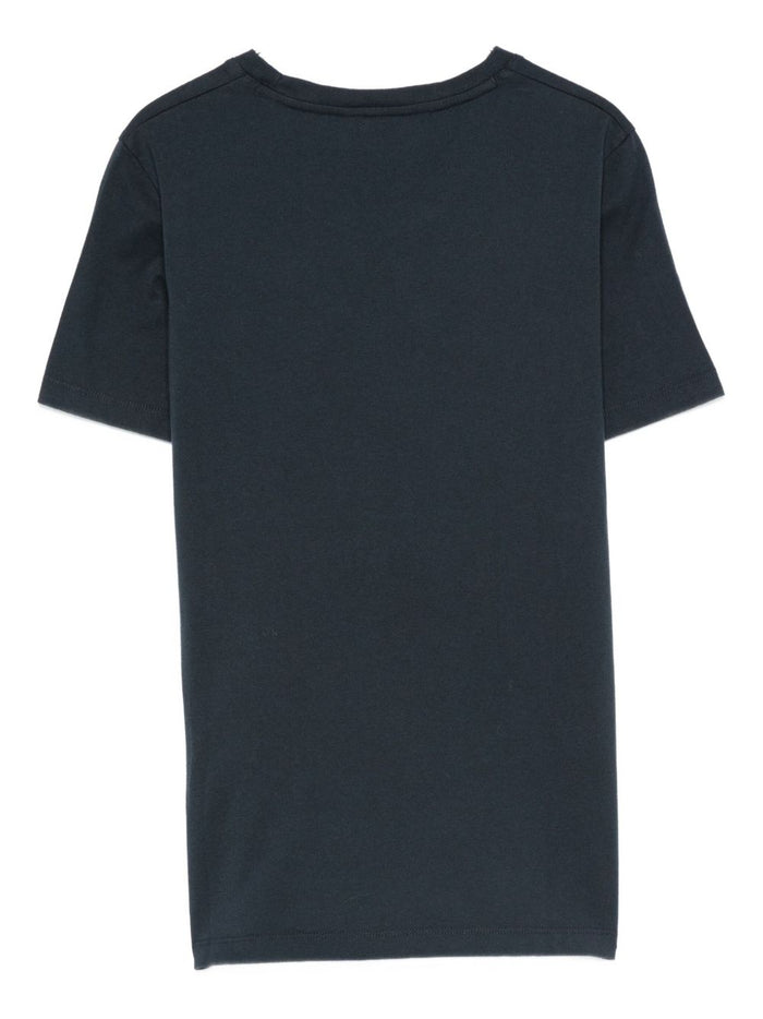 MAISON KITSUNE T-shirts and Polos Blue Cotton