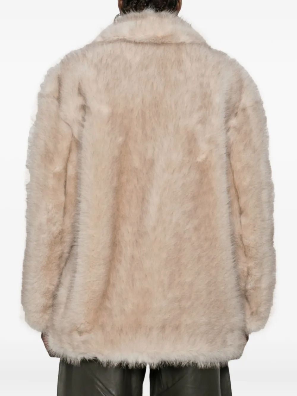 Sportmax Coats Beige Poliestere