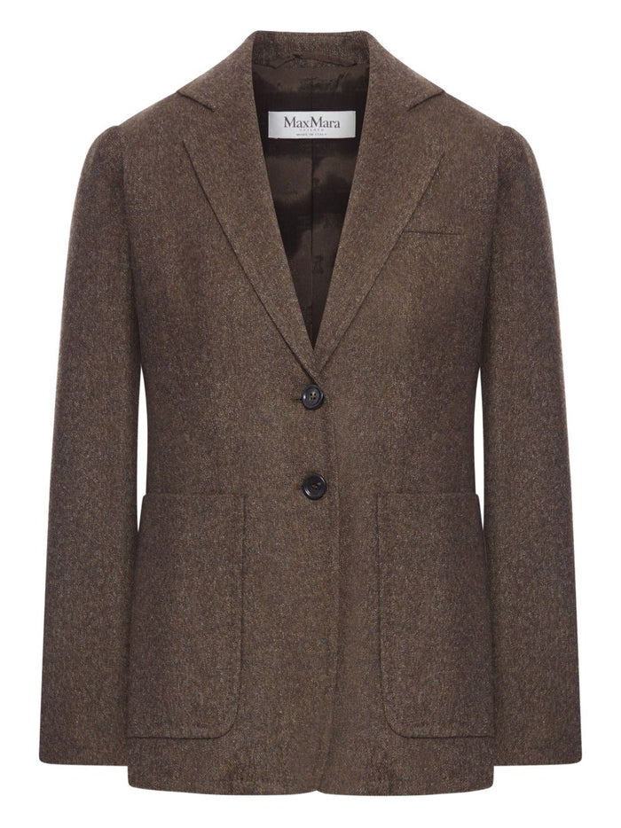 Max Mara Jackets Brown Wool