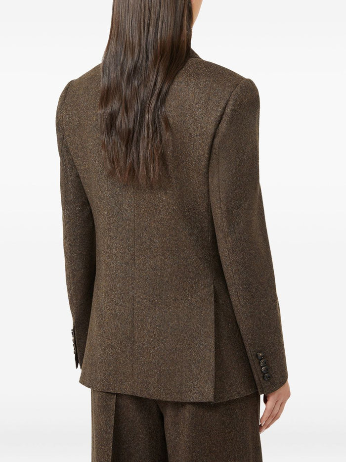 Max Mara Jackets Brown Wool
