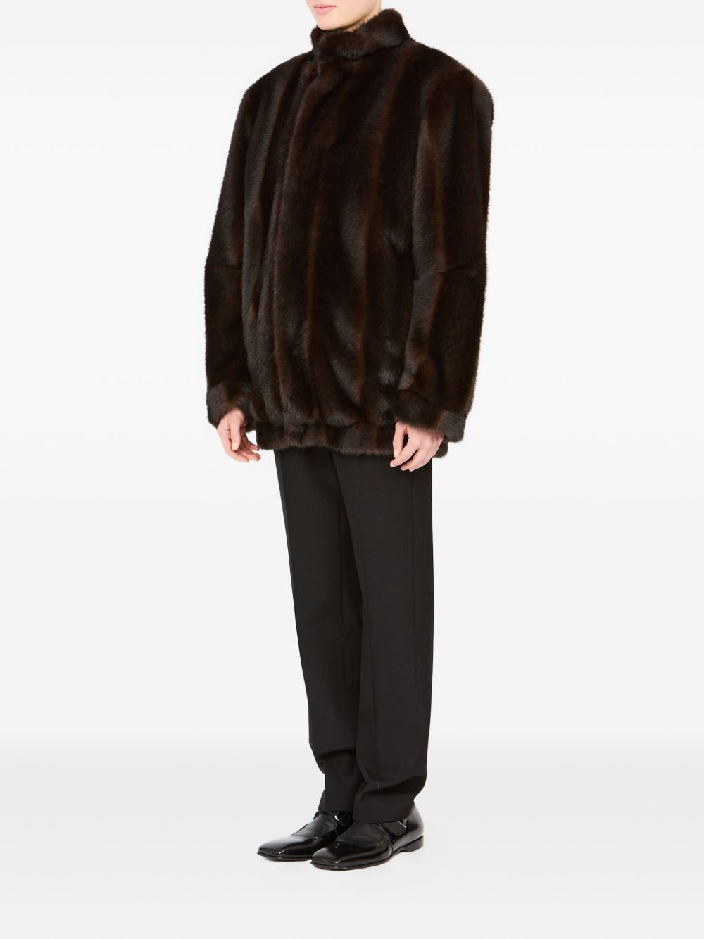 Mm6 Maison Margiela Jackets Brown Polyester