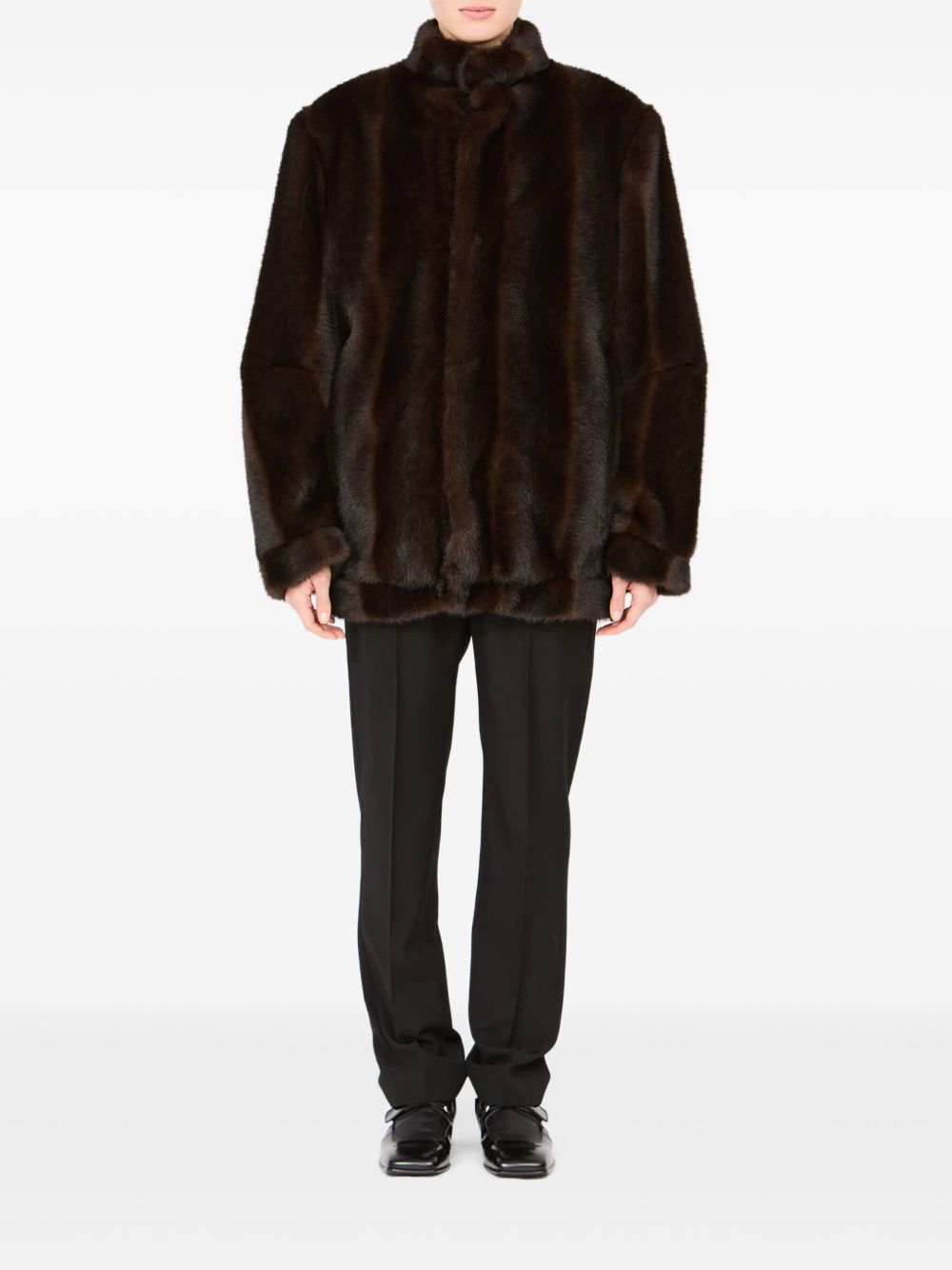 Mm6 Maison Margiela Jackets Brown Polyester
