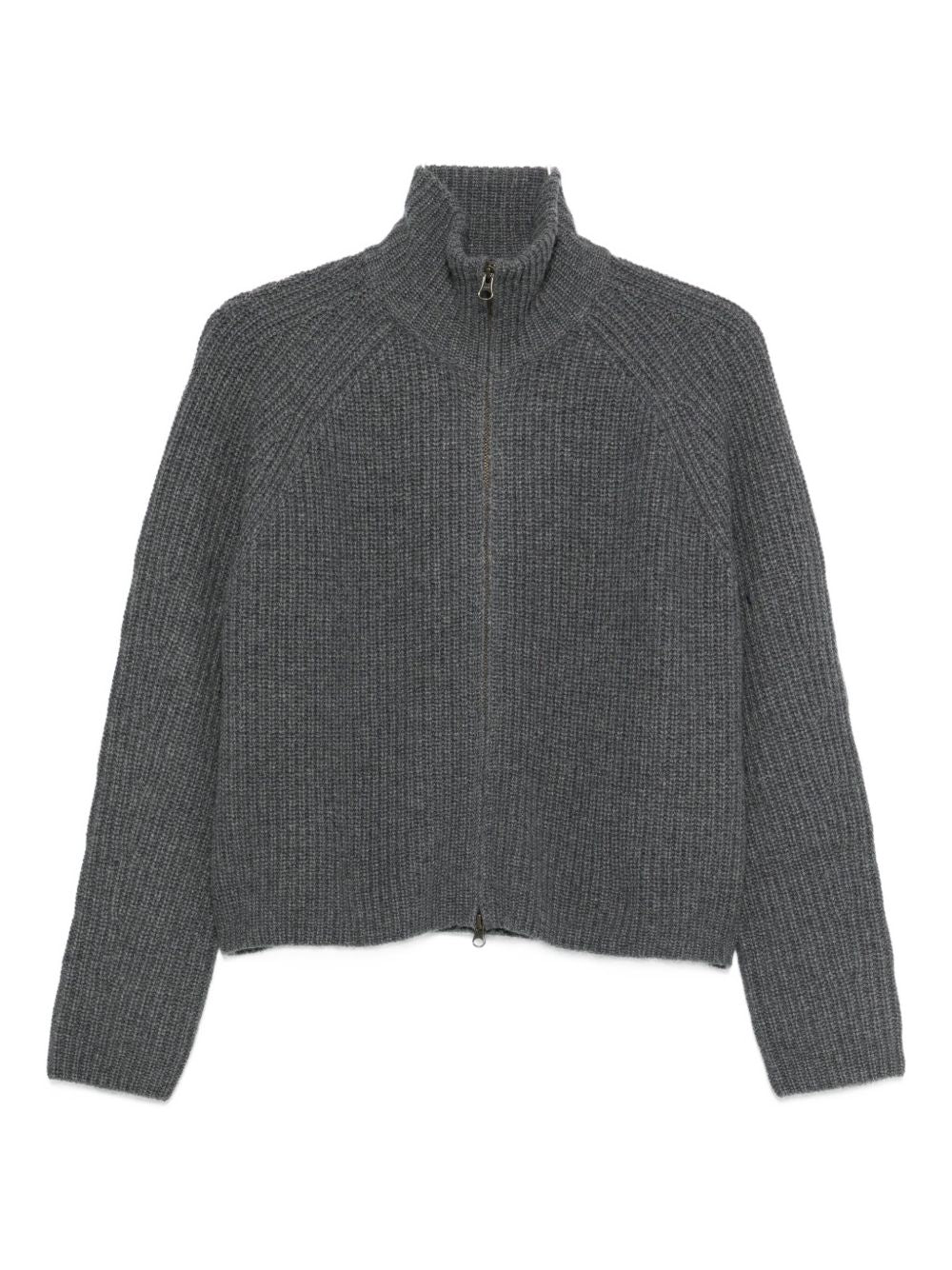 Lisa Yang Sweaters Grey Knitted Cashmere