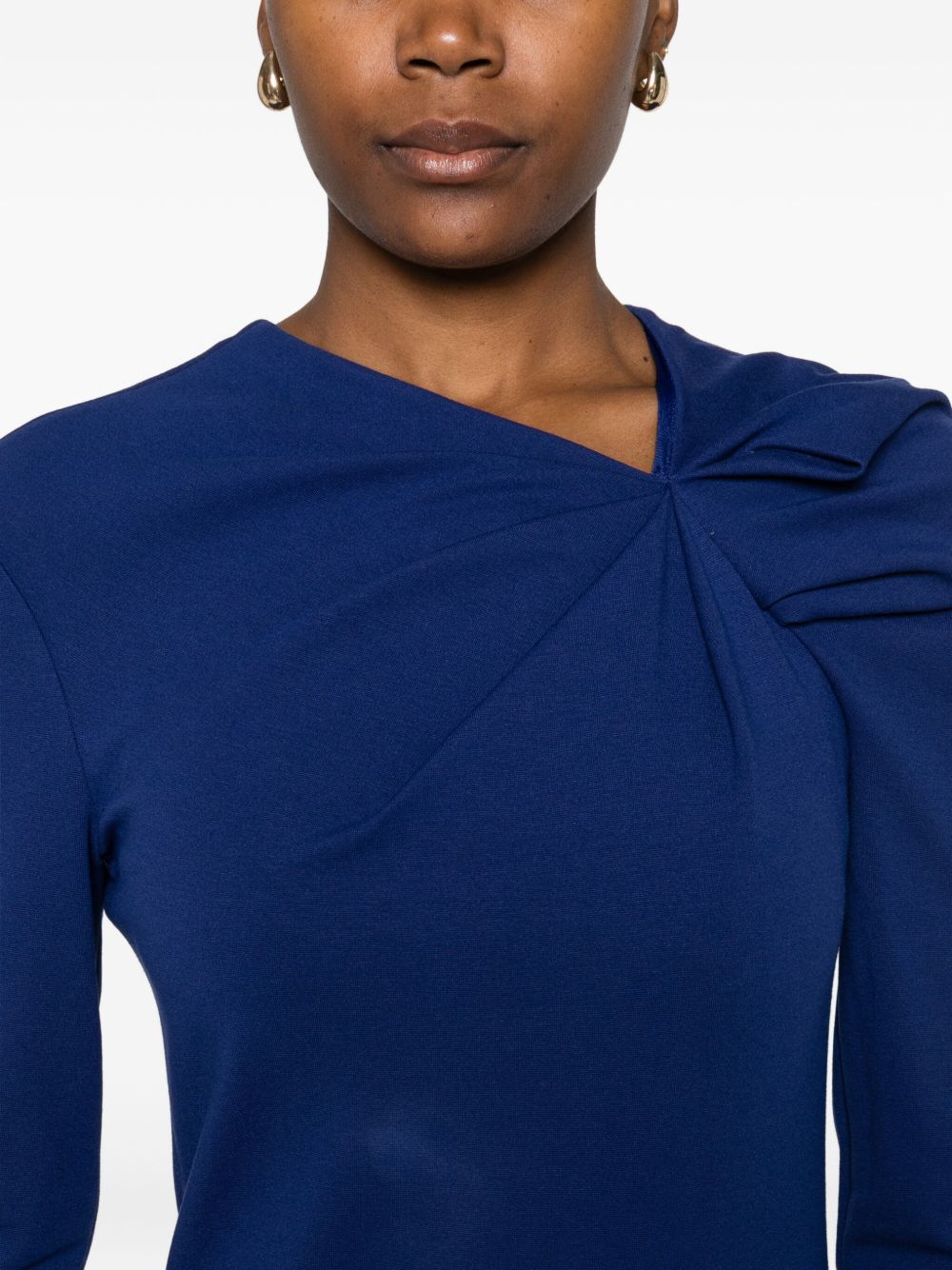 Emporio Armani Dresses Blue Polyamide
