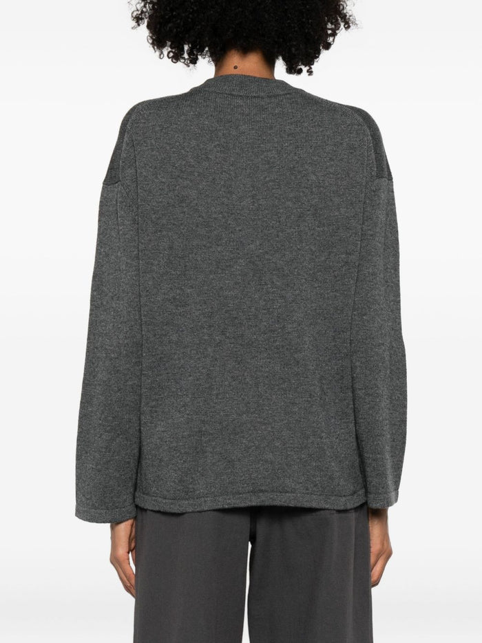 Max Mara Sweaters Grey Wool