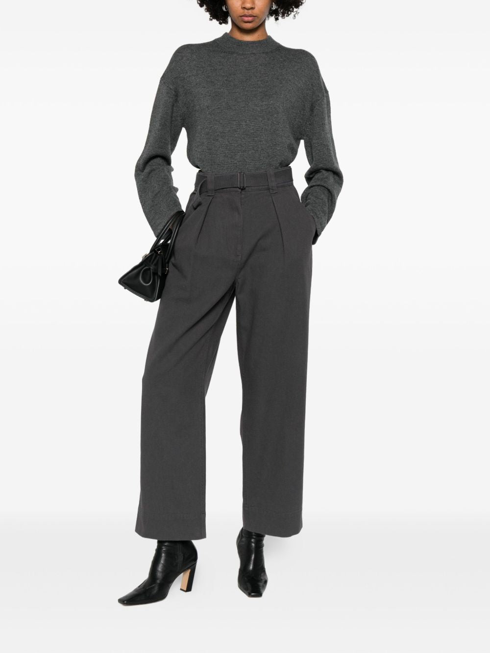 Max Mara Sweaters Grey Wool