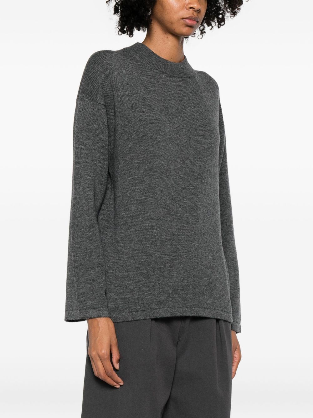 Max Mara Sweaters Grey Wool