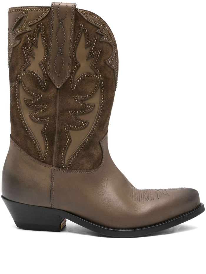 Golden Goose Boots Kaki