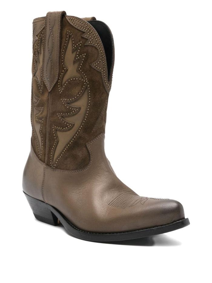 Golden Goose Boots Kaki