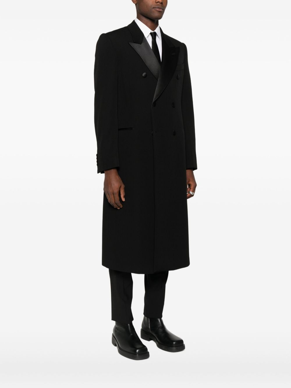 Emporio Armani Coats Nero