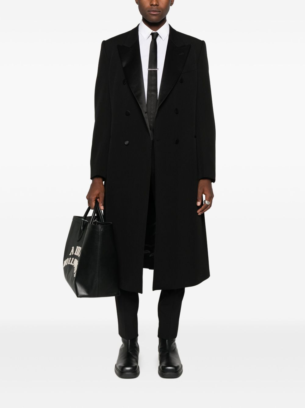 Emporio Armani Coats Nero