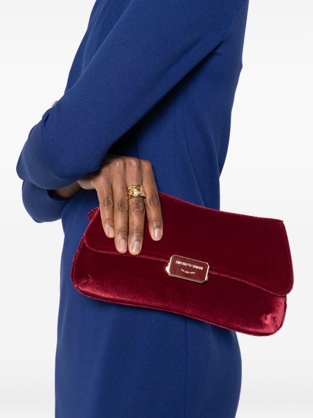 Emporio Armani Bags Bordeaux Polyester