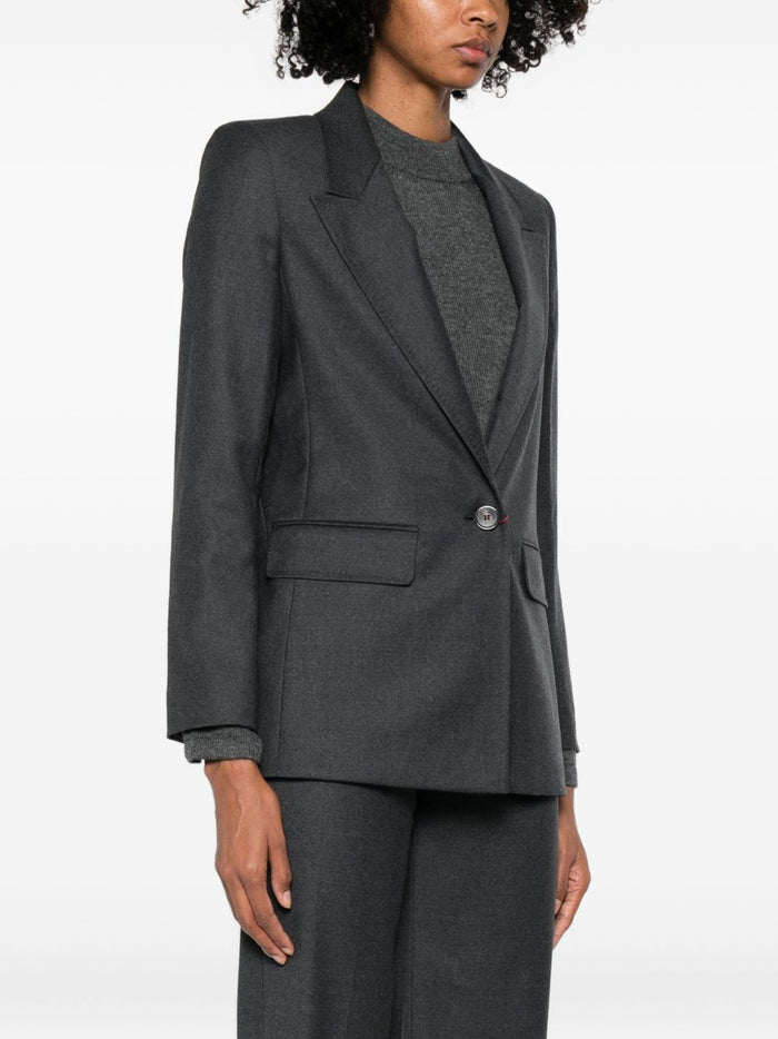 Max Mara Jackets Grey Outer: virgin Wool