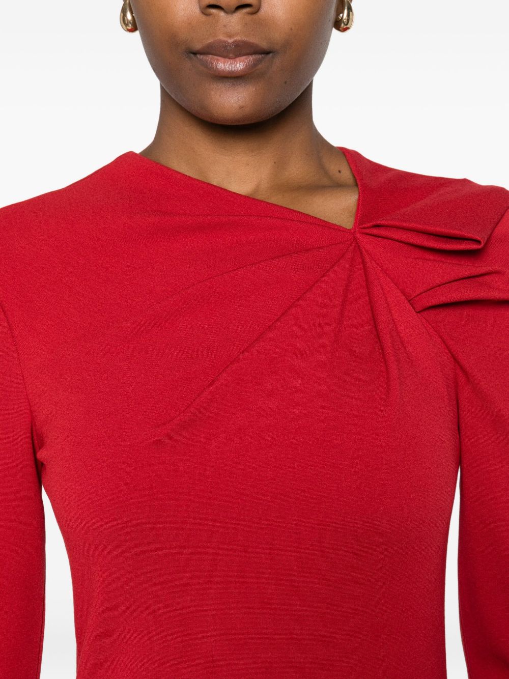 Emporio Armani Dresses Rosso Polyamide