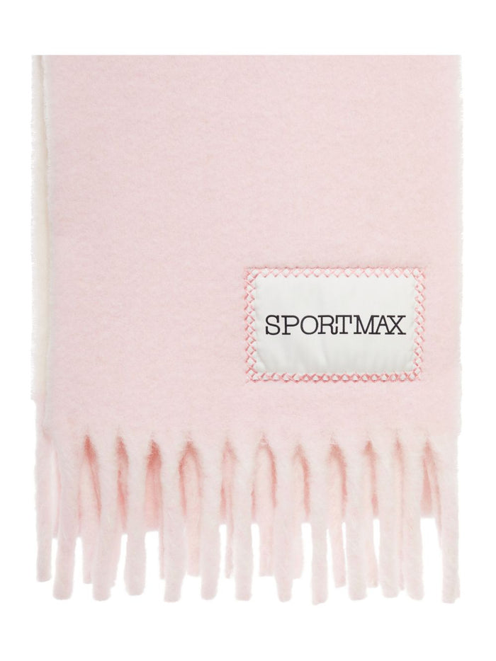 SportMax Scarfs Pink Wool Polyammide
