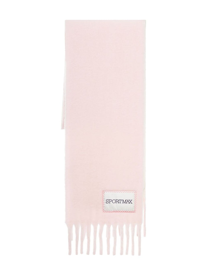 SportMax Scarfs Pink Wool Polyammide
