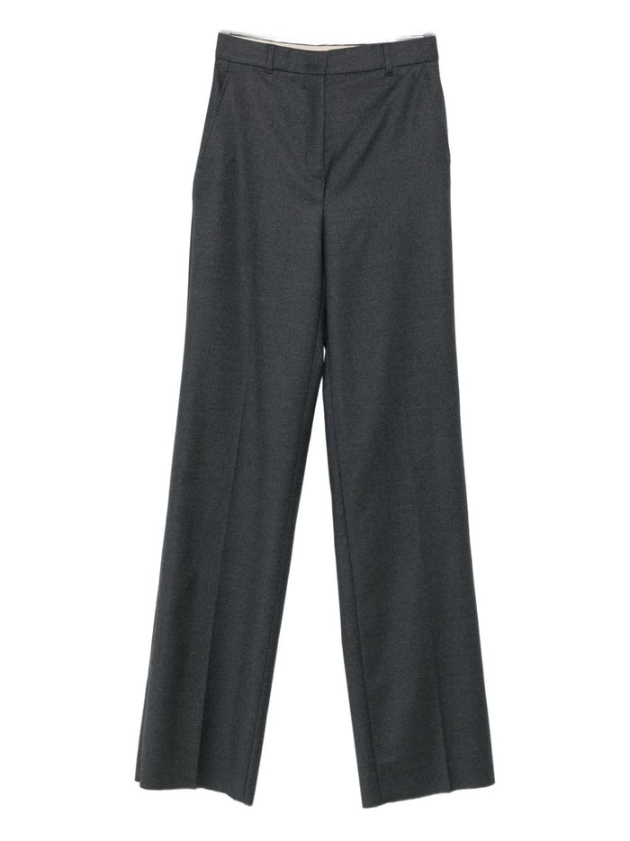 Max Mara Trousers Grey Fabric