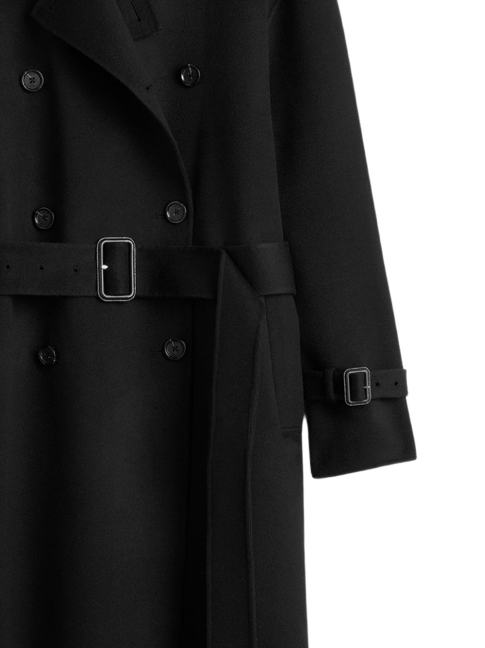 TOTEME MAIN Coats Black Wool Rws