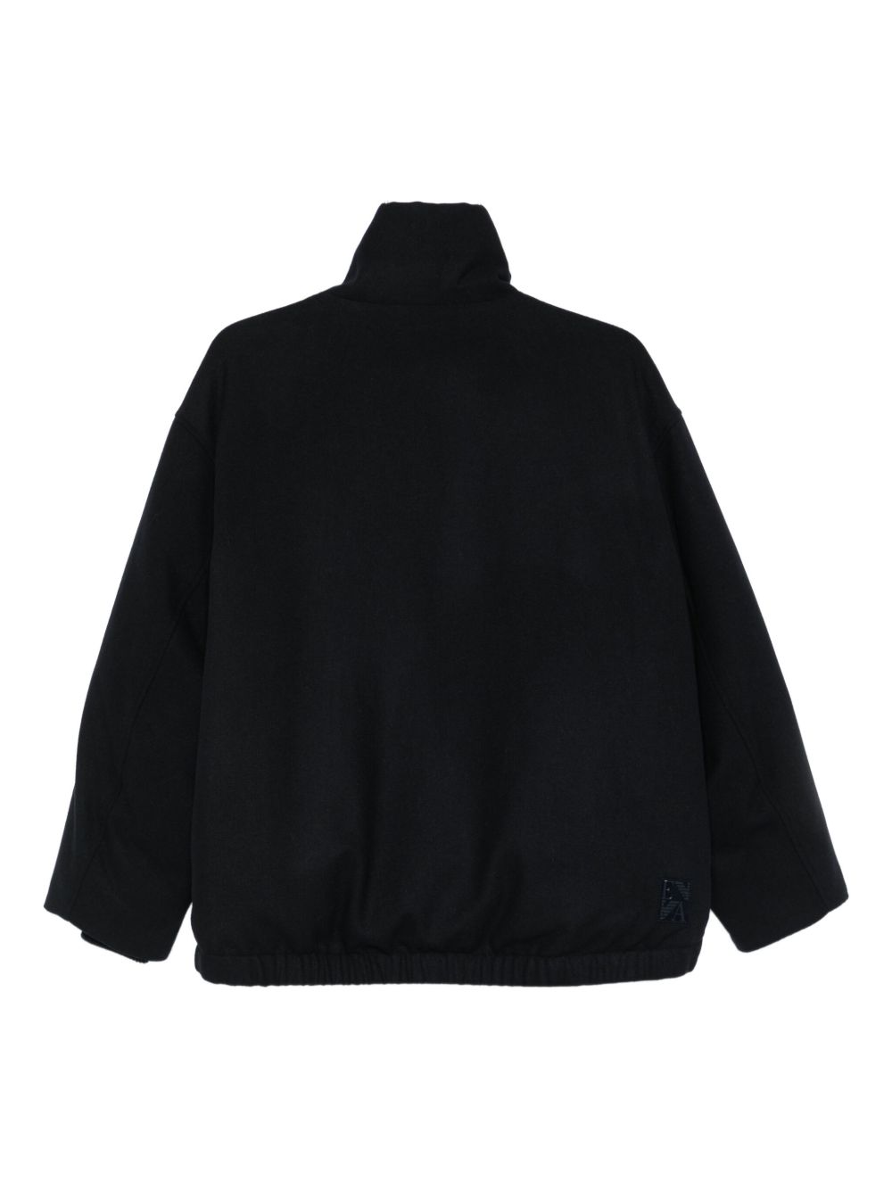 Emporio Armani Capsule Coats Blu Scuro Virgin Wool
